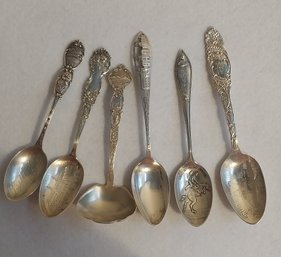 (6) Sterling Silver 'Montana' Spoons (ED37)
