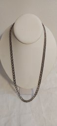 Sterling Silver Cuban Link Chain (ED61)
