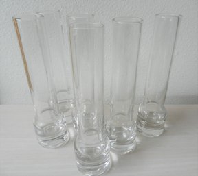 6 MCM Style Vodka Glasses With Heavy Bases    D6