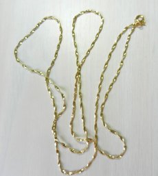 Vintage 14k Gold Twisted Ornate Chain   (DT41)