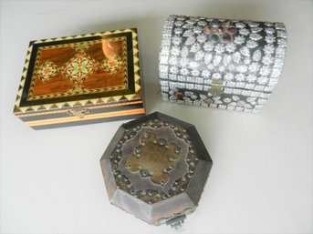 (3) Jewelry Boxes    SOW69