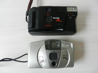 Canon Sure Shot Owl And Kodak S900 Tele Camera    D40