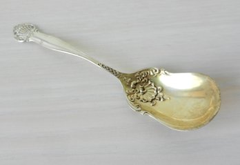 Antique Towle Stuart Pattern Sugar Spoon Gold Wash Bowl 1880s   (D11)