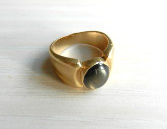 Vintage 14k Gold Star Sapphire? Ring   (DP28)