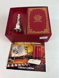 Jb11-1 A Charles Dickens Christmas Collectors Edition Books And Bell