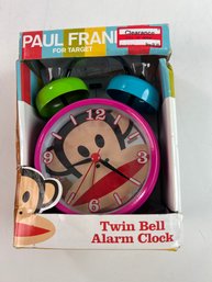 Jb19-4 Paul Frank Twin Bell Alarm Clock