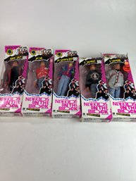Jb21-1 Lot Of 5 New Kids On The Block Hangin Loose Fashion Figures