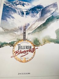 Vintage Telluride Bluegrass Festival Poster