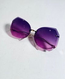 Vintage Amethyst Sunglasses