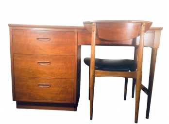 Mid-Century Lane Desk And Chair
