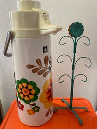 Floral Dispenser And Cup Caddy