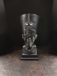 Egyptian Nefertiti Ceramic Bust