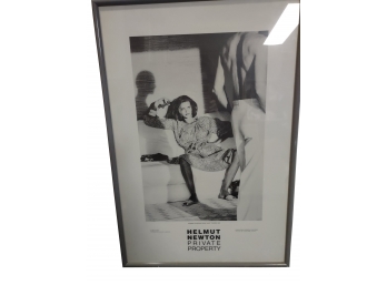 Helmut Newton ' Private Property ' Framed Print