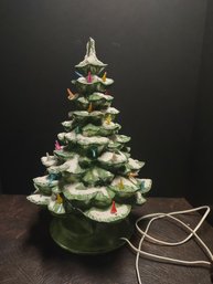 19' Vintage Ceramic Christmas Tree