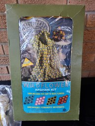 Bucilla Wildflower Afghan Kit