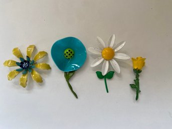 Flower Brooches 3