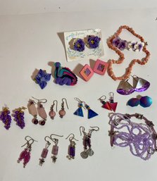 Purple Mixture Jewelry