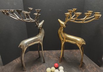 Silver & Gold Reindeer