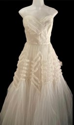 Vintage Crinoline Wedding Dress