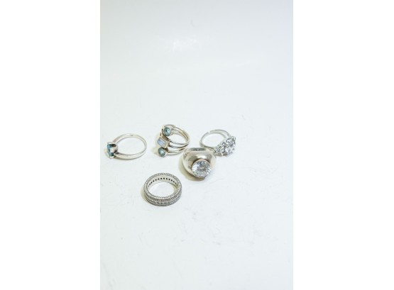 Sterling Rings With Stones