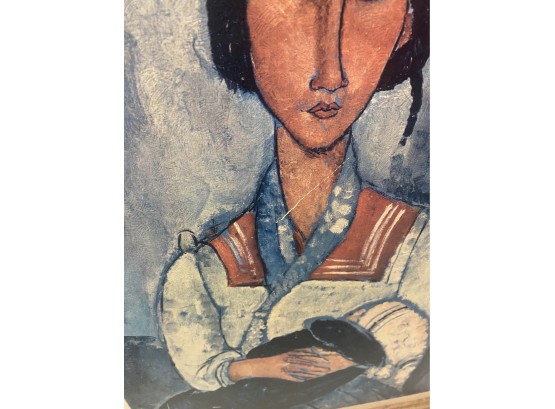 Framed Modigliani Print