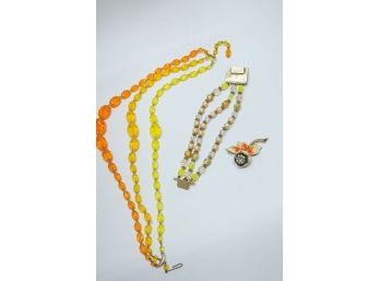 Necklaces With Scarf Clip