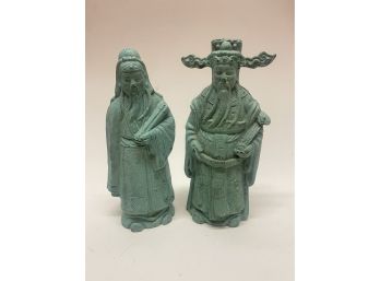 Cast Iron Chinese Figures