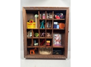 Curio Shelf And Displays