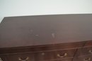 LY Furniture Syndicate Malaysian Imported Grace 8-Drawer Dresser With Curved Wooden Mirror