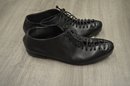 Italian Luxury Designer Marsell Tagged Unique Leather Lace-Up Loafers