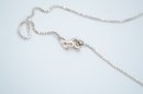 Sterling Silver Mother Of Pearl 925 Stamped Necklace
