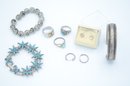 Mixed Jewelry Lot Includes Sterling .925 Stamped Pieces