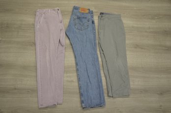 Clothing Lot AA: Pants - Levis Gap