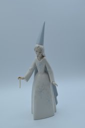 Lladro Spain Brillo No 4595 Hada Fairy 11 Inch Tall Porcelain Figure