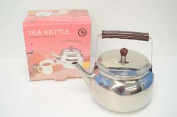 Stainless Steel Tea Kettle In Box