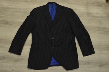 Marks And Spencer Sartorial 100 Wool Navy Suit Coat Size 42 Medium