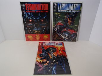 Dark Horse Comics Terminator Mini Series 1-3 1992