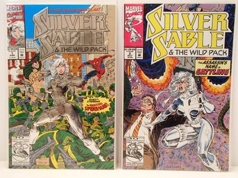 Marvel Comics Silver Sable 30th Anniversary Number 1&2