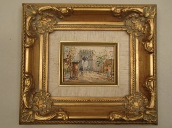 Small Oil Painting Signed By Artist