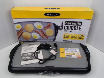New In Box Ceramic Griddle By Bella