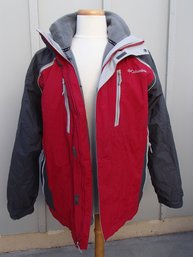 Men's Large Columbia Coat With Zip Out Jacket
