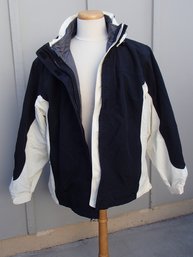 New Land's End Coat With Zippered Jacket XL 18-20