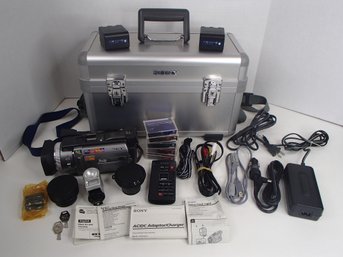 Sony Handycam Digital Video Camera Recorder See Photos For Included Items