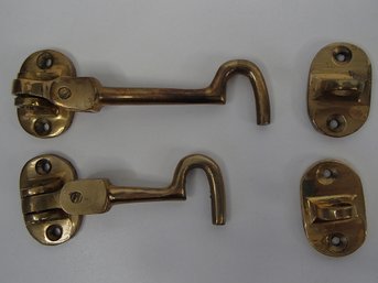 Sweet Brass Hooks And Latches