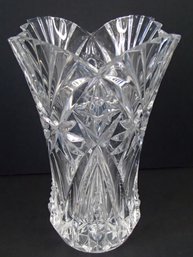 Vintage Crystal Flower Vase