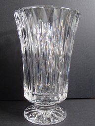 Large Crystal Vase By Block