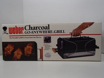 New Weber Charcoal Go Anywhere Grill