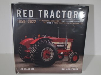 New In Wrapper 'red Tractors' Coffee Table Book