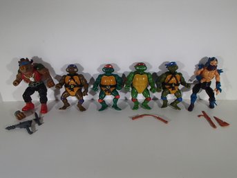 1988 Ninja Turtle Action Figure Lot