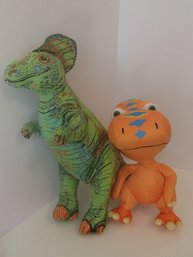 1992 Applause Dinosaur And 2017 Toy Factory Dinosaur Train